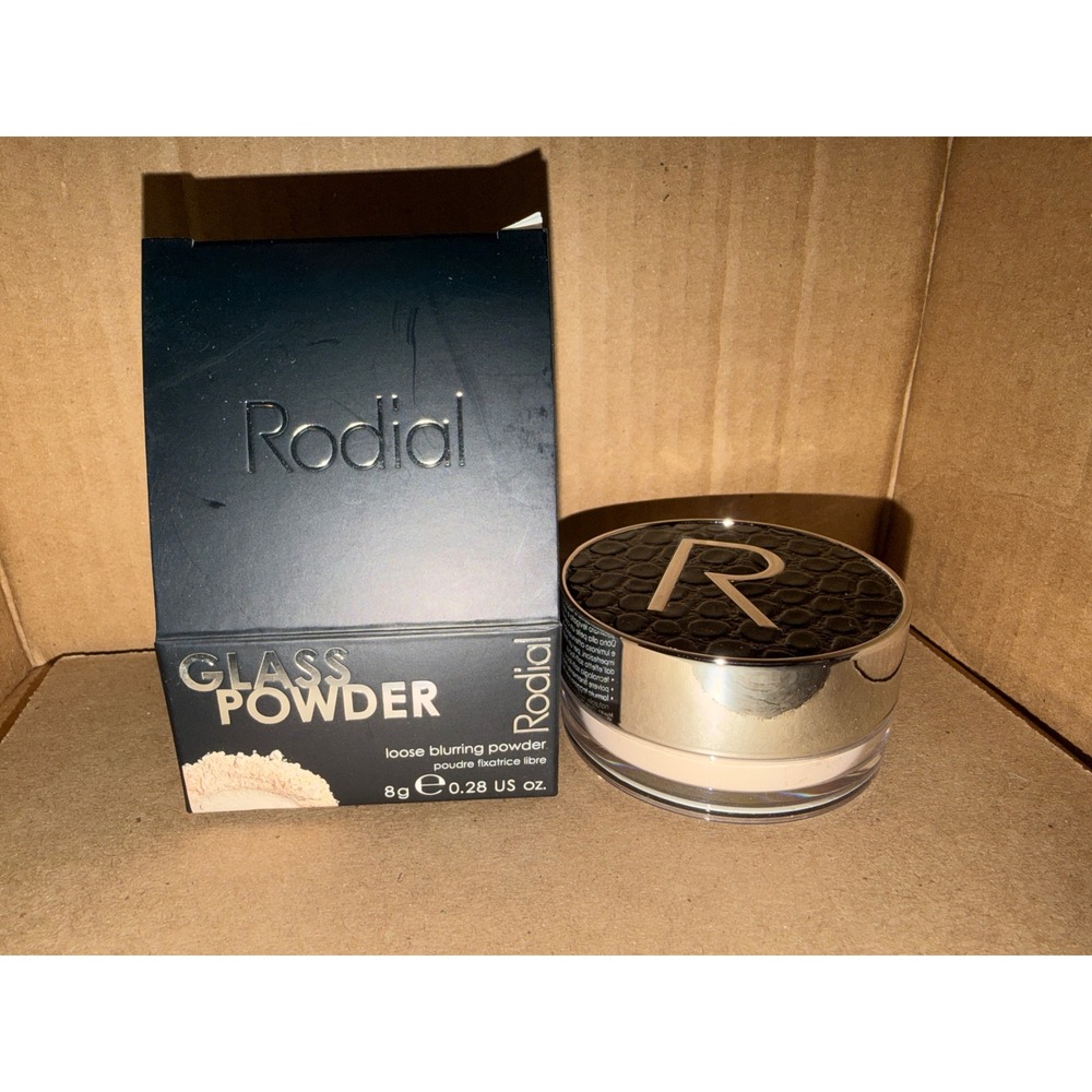 Rodial Glass Powder Loose Blurring Powder 8g 0.28‎ oz New in Box Luxury Makeup